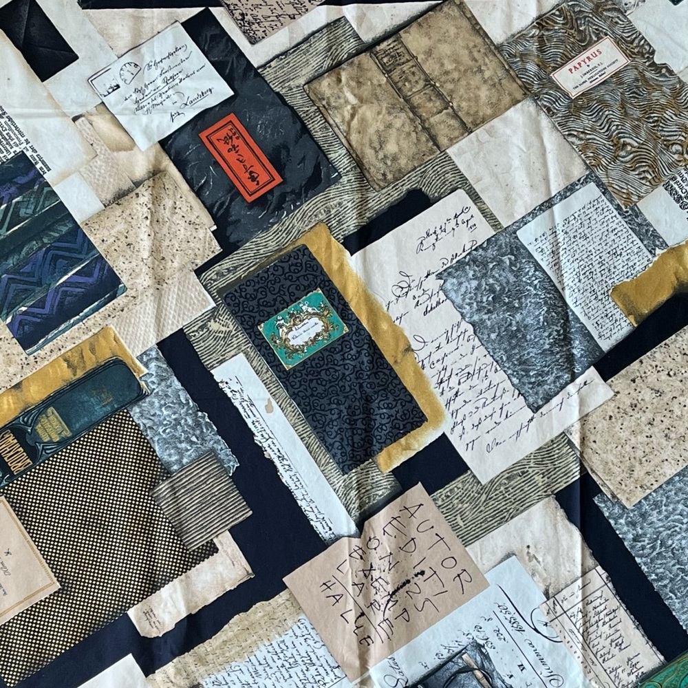 Vintage Zimmer & Rhodes textile print.